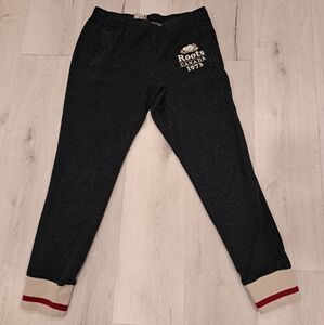 Roots Kids Black Jogger Pants